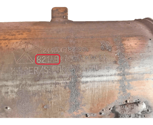 Катализатор от Chrysler 821AB №4