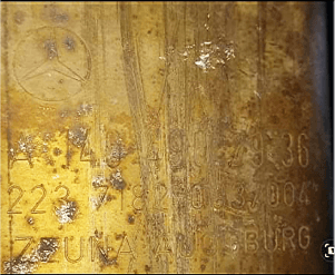 Катализатор от Mercedes Benz A1404902936