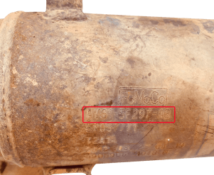 Катализатор от Ford AV61-5F297-AB №5