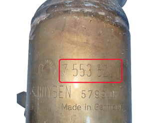 Катализатор от BMW 75536221 №5