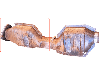 Катализатор от Ford F57A 5E212 HD (FRONT) №2