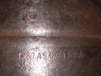 Катализатор от Ford F87A 5G218 DA №2