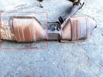 Катализатор от Ford 2L24 5E212 AA №2