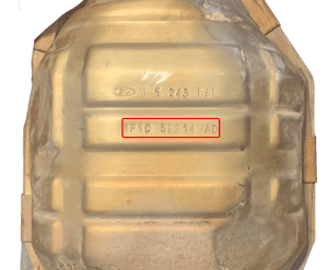 Катализатор от Ford 1F1C 5E214 AD