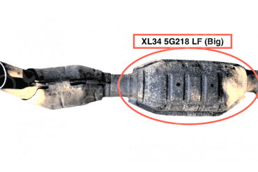 Катализатор Ford XL34 5G218 LF (REAR)