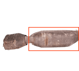 Катализатор от Ford 1L3C 5E214 HA (REAR) №1