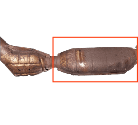 Катализатор от Ford 1L3C 5G218 HA (REAR)