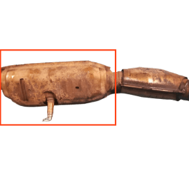 Катализатор от Ford 3L34 5E214 CA (REAR) №1