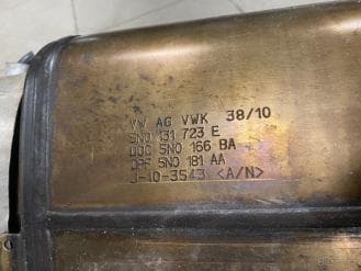 Катализатор от Audi - Volkswagen 5N0131723E 5N0166BA 5N0181AA