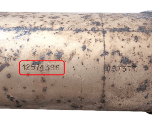 Катализатор от General Motors 12574396 №3