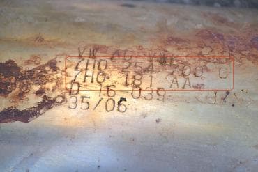 Катализатор от Audi - Volkswagen 7H0254700G 7H0181AA №4