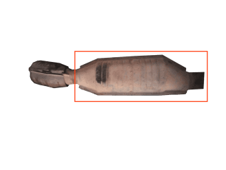 Катализатор от Ford XL3V 5G218 CA (Big)