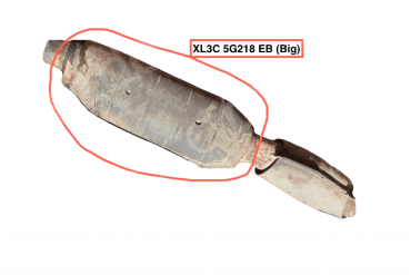 Катализатор от Ford XL3C 5G218 EB (REAR) №1