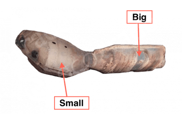 Катализатор от Ford XL34 5G218 AE (REAR) №1