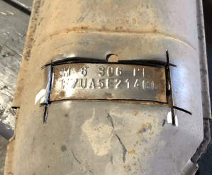 Катализатор от Ford F7UA 5E214 CC (REAR) №3