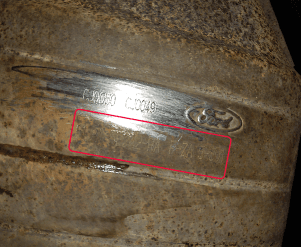 Катализатор от Ford 5L8A-5E242-RA