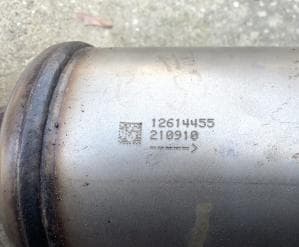 Катализатор от General Motors 12614455