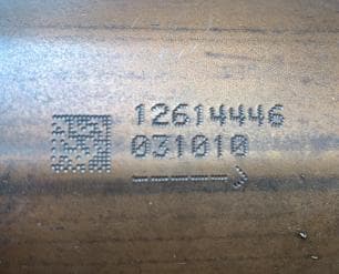 Катализатор от General Motors 12614446 №4