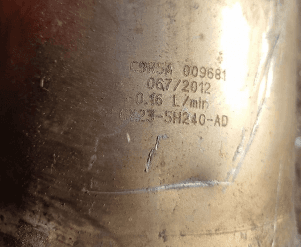 Катализатор от Jaguar CX23-5H240-AD