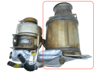 Катализатор от Audi - Volkswagen 04L131723AR 5Q0166CA 5Q0181AA 04L131606G №1