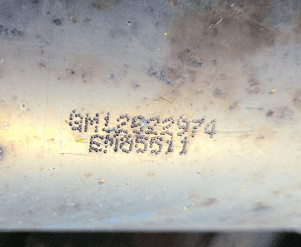 Катализатор от General Motors 12622974