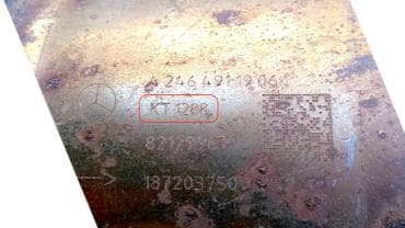 Катализатор от Mercedes Benz KT 1288 (Ceramic)