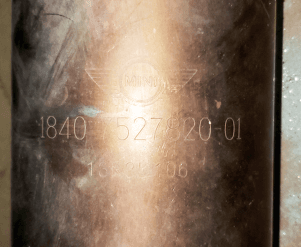 Катализатор от Mini Cooper 1840 7527820 №2