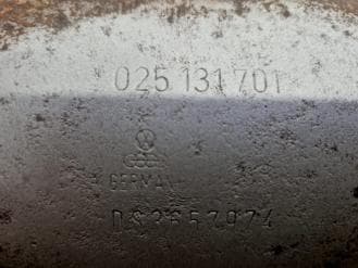 Катализатор от Audi - Volkswagen 025131701
