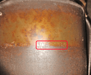 Катализатор от Volvo 30622288