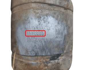 Катализатор от Volvo 1274400 №2