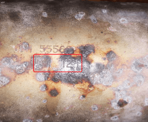 Катализатор от Opel - Vauxhall GM 121