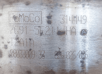 Катализатор от Ford 7G91-5E211-HA (CAT ONLY) №2