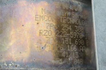 Катализатор от Audi - Porsche - Volkswagen 7P6254300B 7P6131690B 7P6166AA