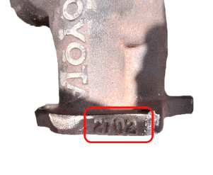 Катализатор от Toyota 2702