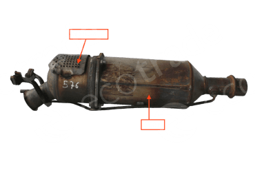 Катализатор от Citroën - Peugeot TR PSA K241 (CERAMIC) №1