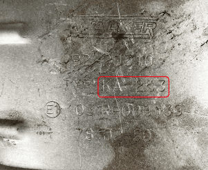 Катализатор от Walker KA 253 №2