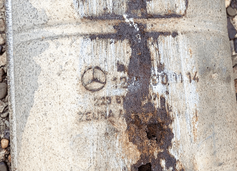 Катализатор от Mercedes Benz 1264901114