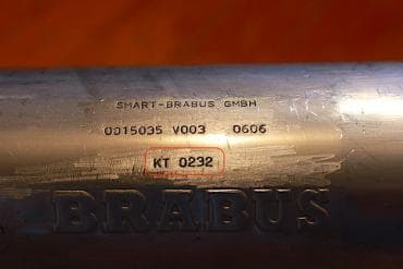 Катализатор от Mercedes Benz - Smart KT 0232 №3