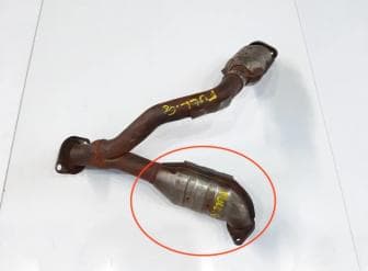 Катализатор от Mitsubishi Mitsubishi 2 Dot 3 Rib №7