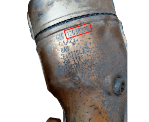 Катализатор от Opel - Vauxhall 12638306 №2