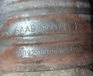 Катализатор от Saab 4225736