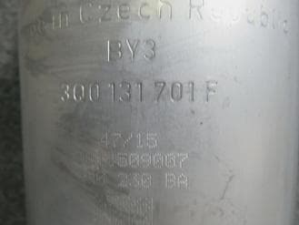 Катализатор от Audi - Volkswagen 3Q0131701F 3Q0230BA №3