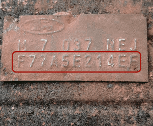 Катализатор от Ford F77A 5E214 EF