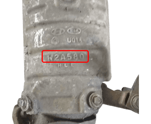 Катализатор от Hyundai - Kia W2A580 №2