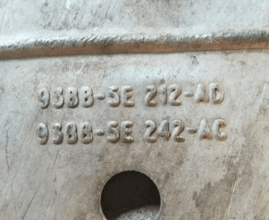 Катализатор от Ford 93BB-5E212-AC 93BB-5E242-AD