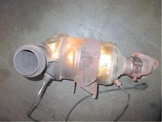 Катализатор от Jaguar 5W93-5E214-AF №2