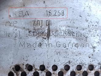 Катализатор от Ford KBA 16258 №2