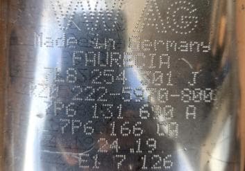 Катализатор от Audi - Volkswagen 7L8254301J 7P6131690A 7P6166CA
