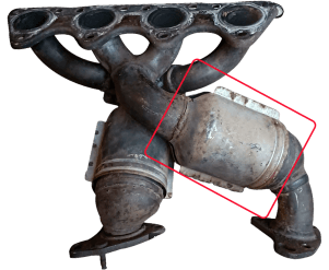 Катализатор от Audi - Volkswagen 06F253031AD 06F166AA