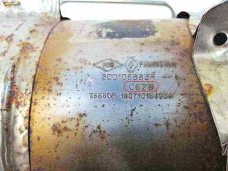 Катализатор от Renault C 628 (DPF) №3